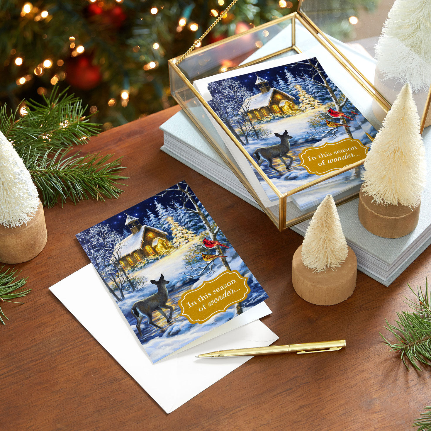 Serene Nature DaySpring Religious Christmas Cards  image number 8