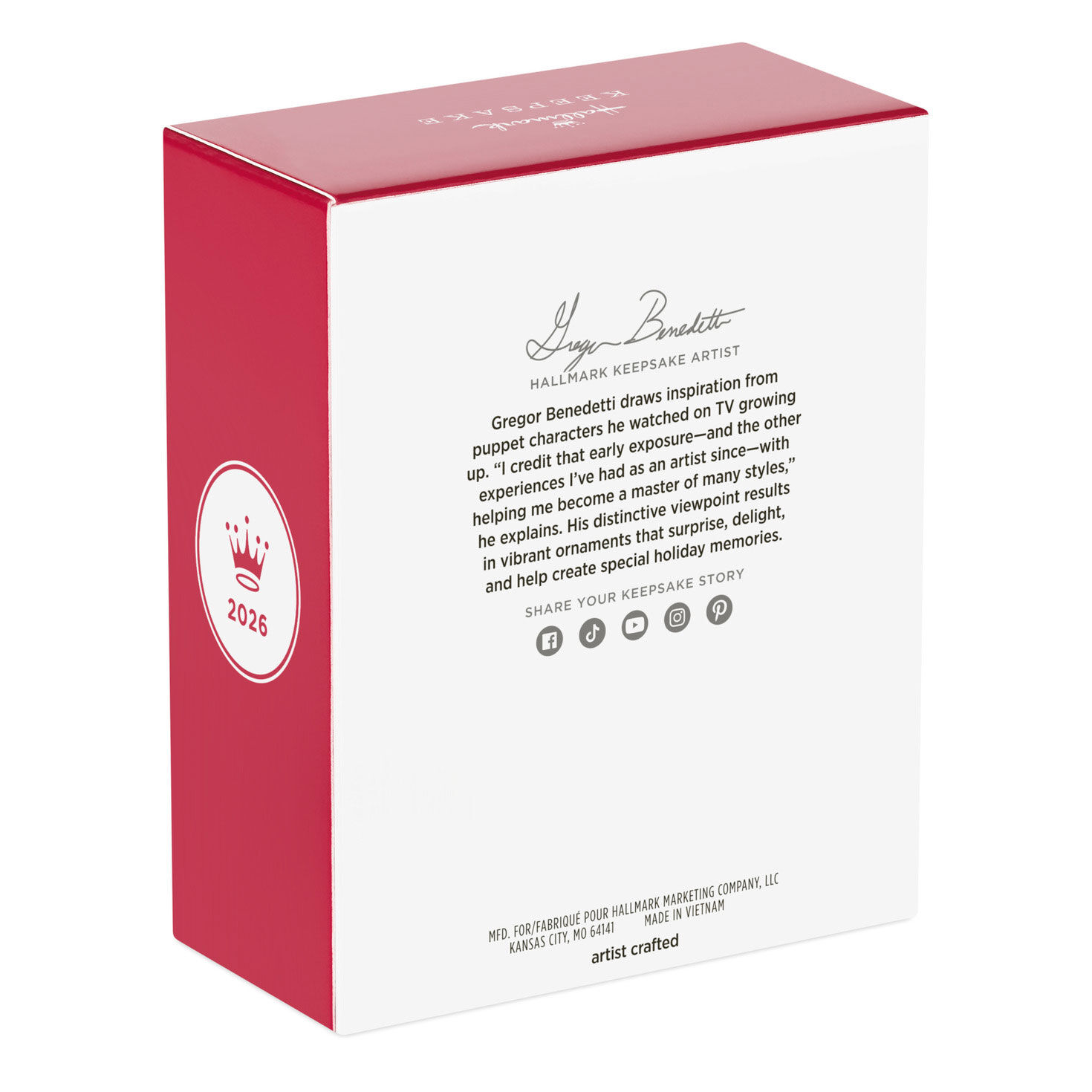 Record Player Keepsake Ornament  image number 8