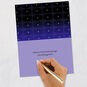 Elegant Blue and Silver Halloween Card Signing card image number 6