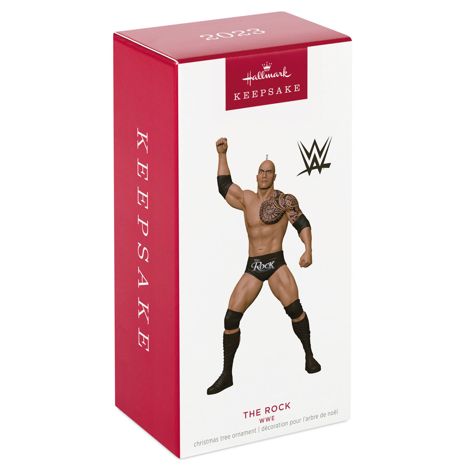 WWE The Rock Ornament