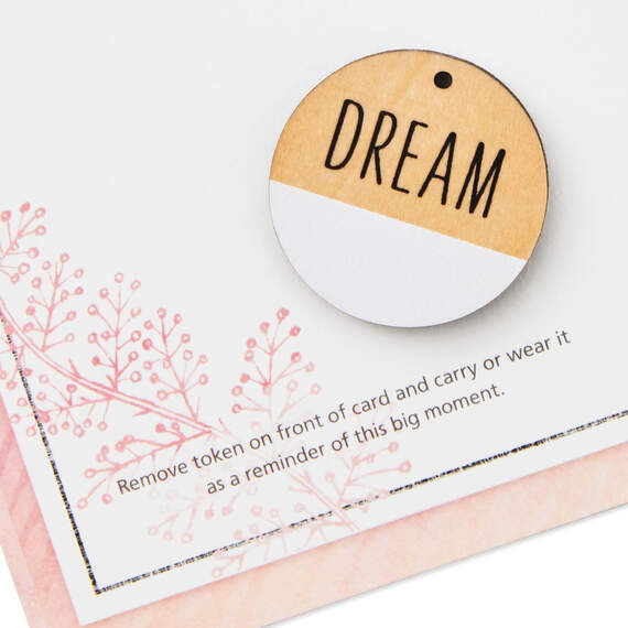 Follow Your Path Graduation Card for Granddaughter With Dream Token, , large image number 5