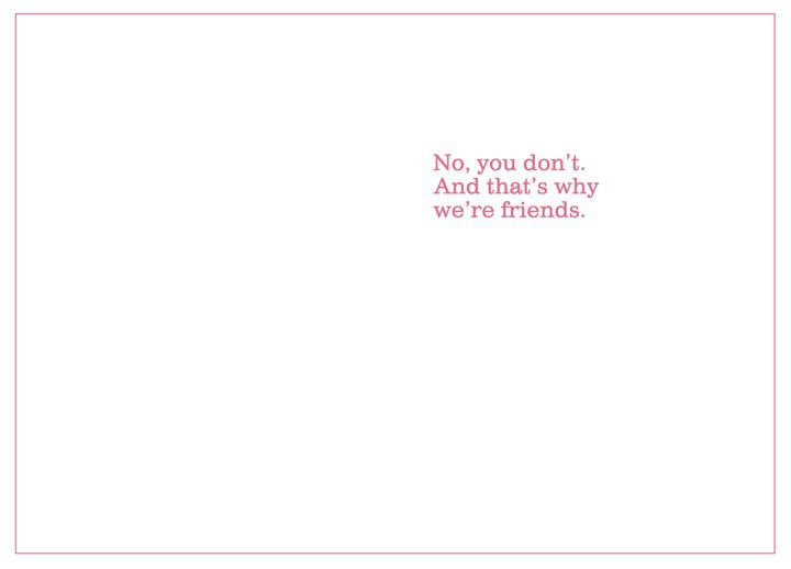Calories in Wine Funny Friendship Card