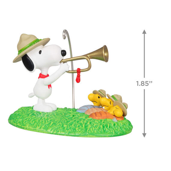 The Peanuts® Gang Beagle Scouts 50th Anniversary Rise and Shine! Ornament and Pin, Set of 2, , large image number 3