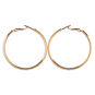 Rain Jewelry Gold Wire Hoop Earrings, Gold, large image number 1
