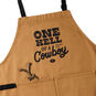 Yellowstone Canvas Apron and Bottle Opener closeup view image number 2