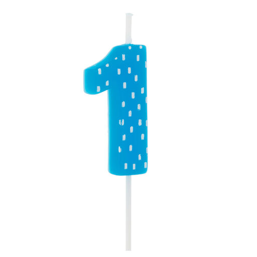 Number Birthday Candle on Stick, 