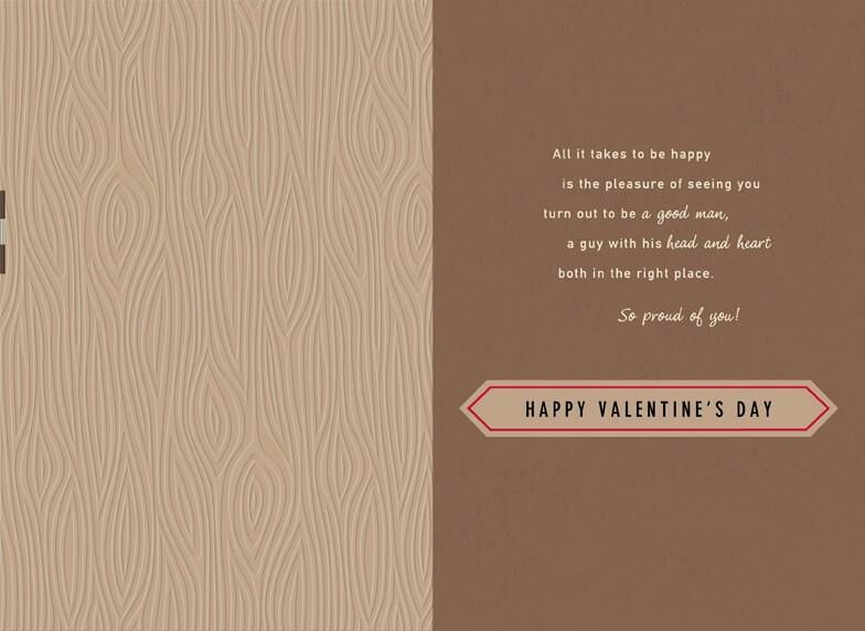 Great Son Valentine's Day Card