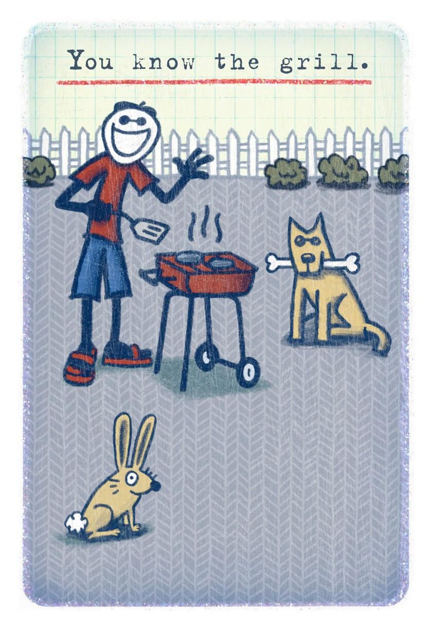 Life is Good® You Know the Grill Father's Day Card