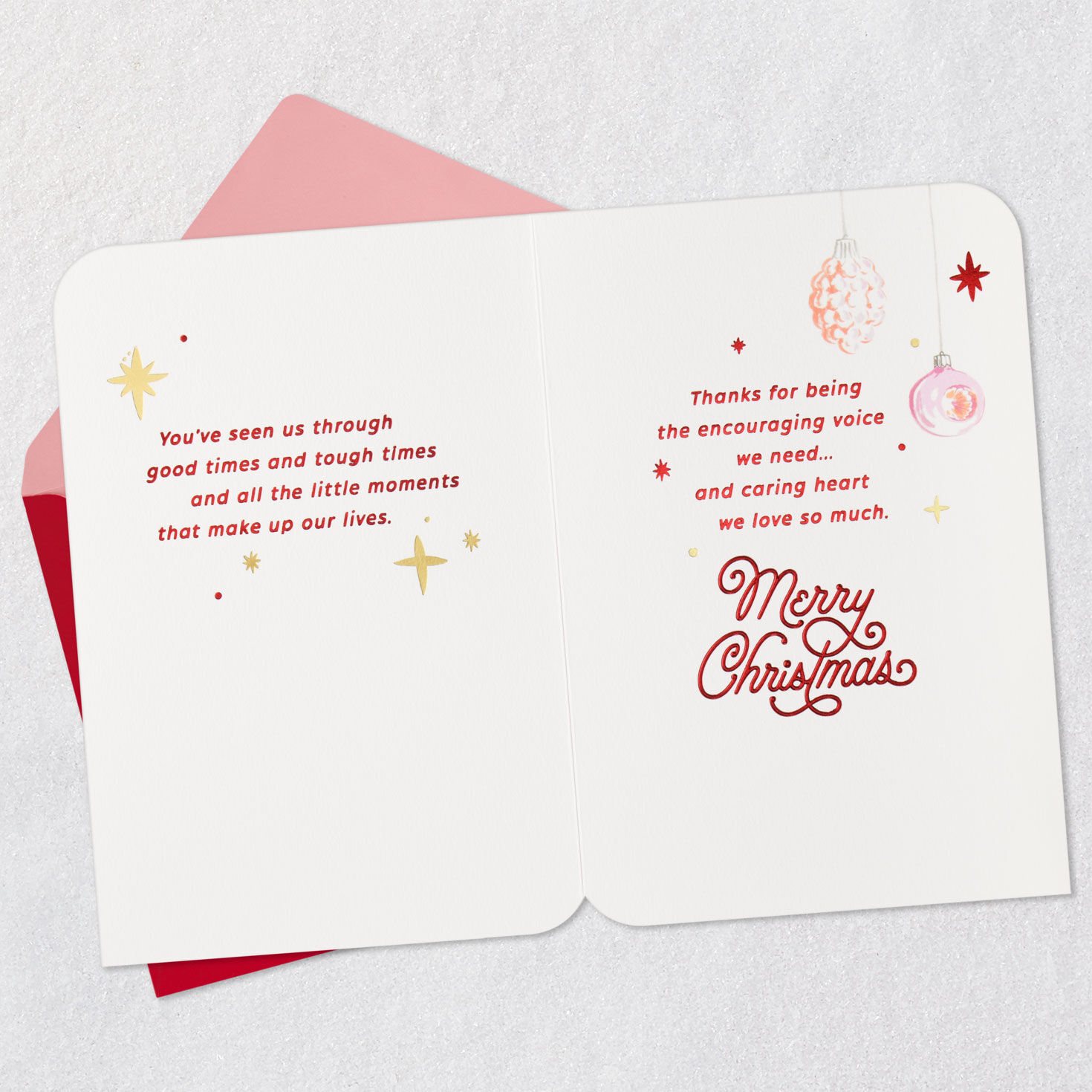 You Mean So Much Christmas Card for Mom From Both for only USD 4.99 | Hallmark