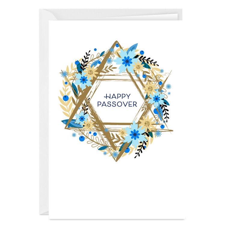 Wishing You Life's Blessings Custom Passover Card