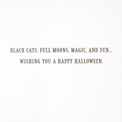 Spooky Graveyard Halloween Card, 