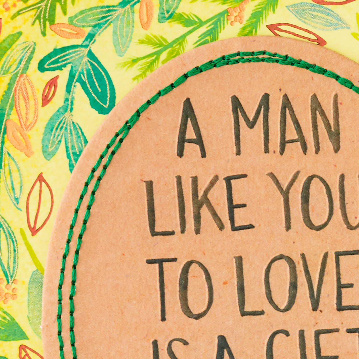 A Man Like You to Love Romantic Birthday Card for Him, , large image number 5