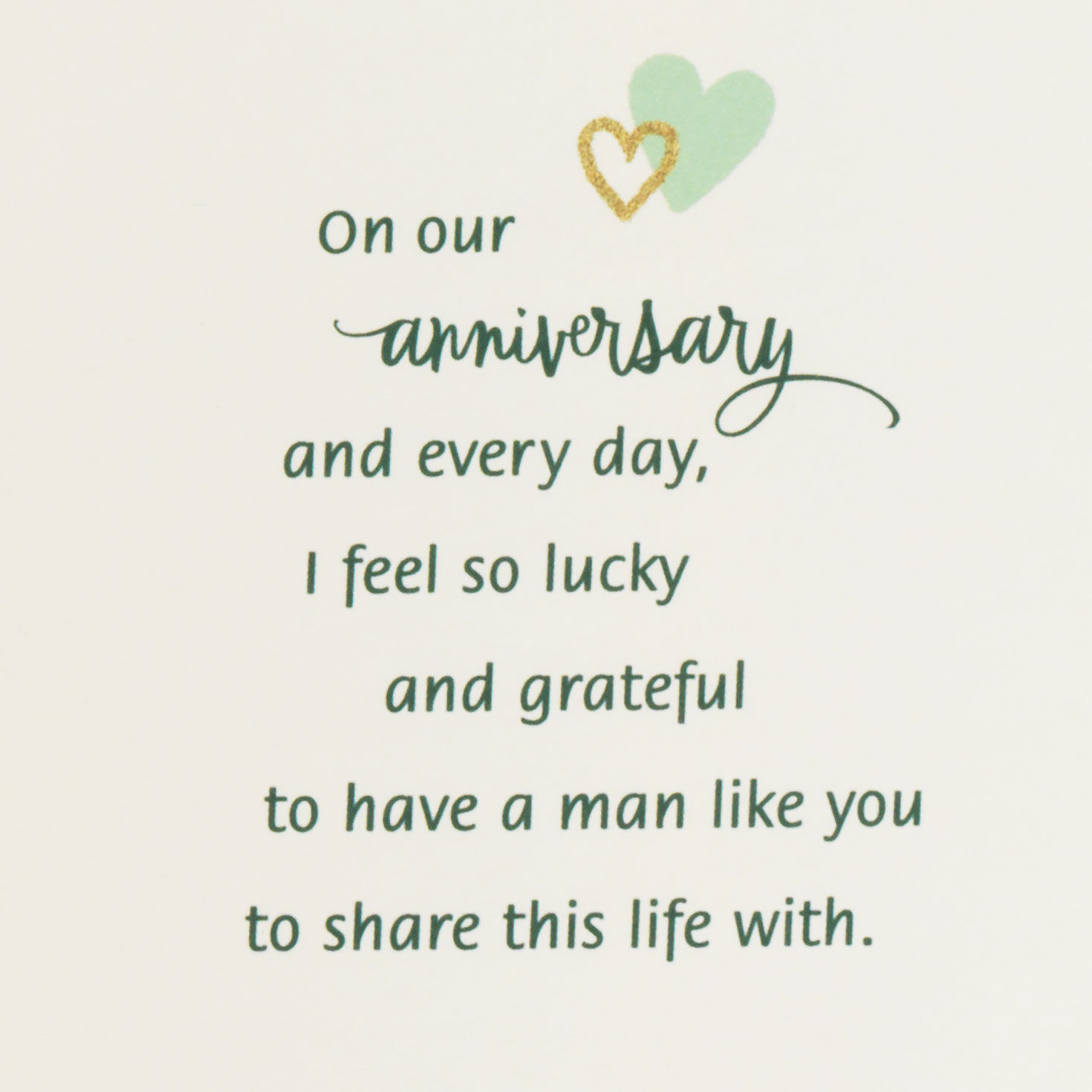 Love the Life We&rsquo;ve Made Together Anniversary Card for Him, , large image number 3