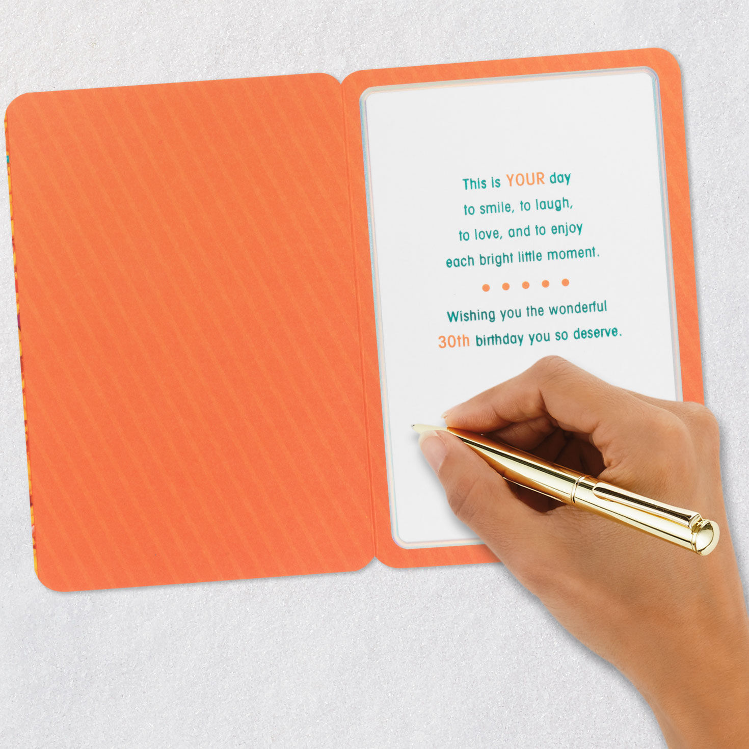 Enjoy Every Moment 30th Birthday Card for only USD 5.59 | Hallmark