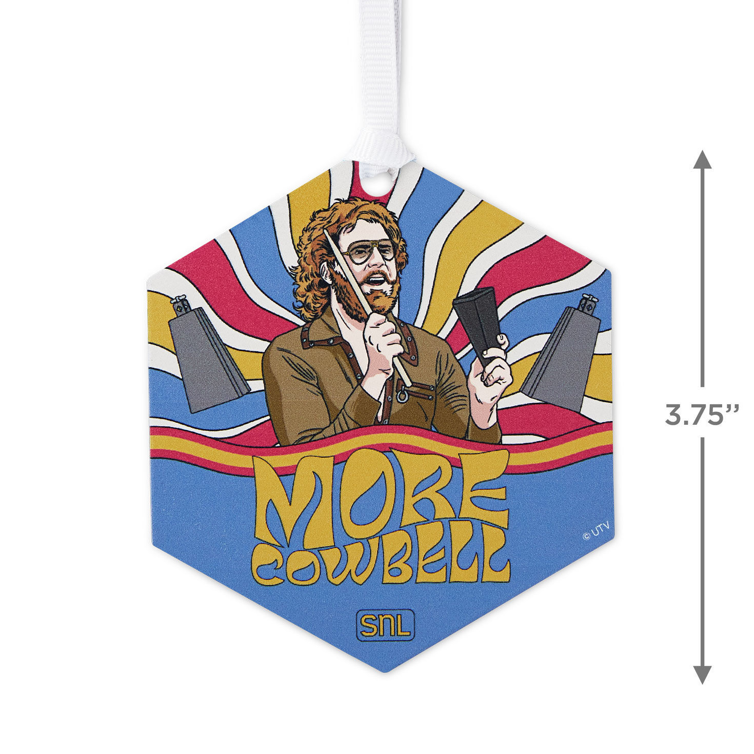 Saturday Night Live More Cowbell Metal Ornament, , large image number 3