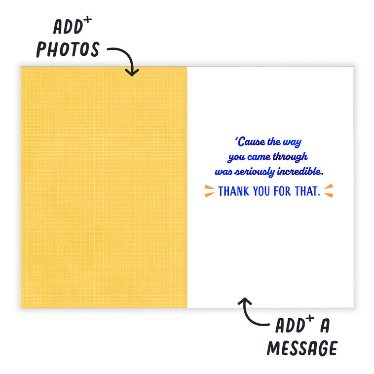 You Deserve a Shout-Out Thank You eCard, , large image number 3