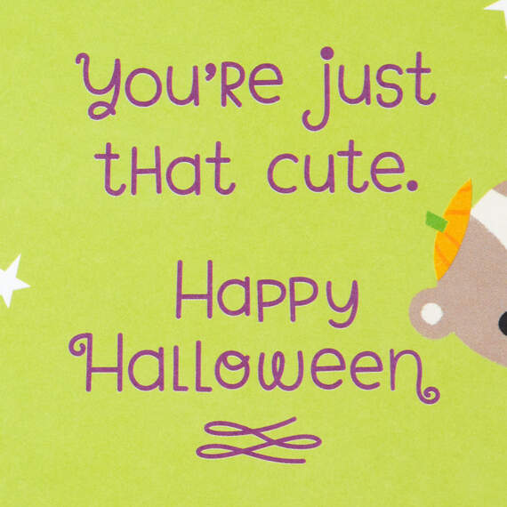 Any Costume Is Cute on You  Halloween Card for Kid, , large image number 2