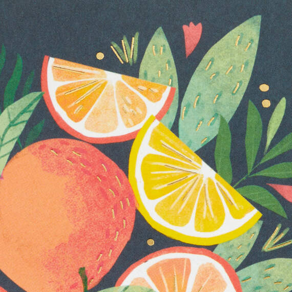 Oranges and Lemons Blank Card, , large image number 3