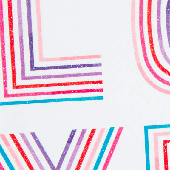 Love You Letters Valentine's Day Card, , large image number 4