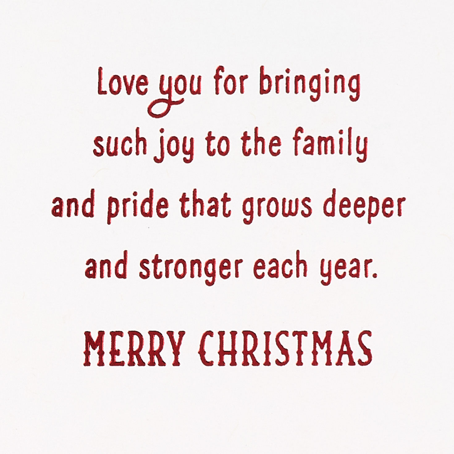 Penguins on Pink Christmas Card for Granddaughter sentiment image number 3