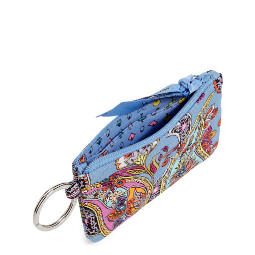 Vera Bradley Zip ID Case in Provence Paisley, 