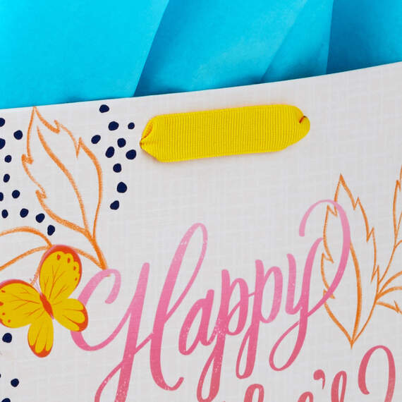 9.6" Happy Mother's Day Medium Gift Bag With Tissue Paper, , large image number 5