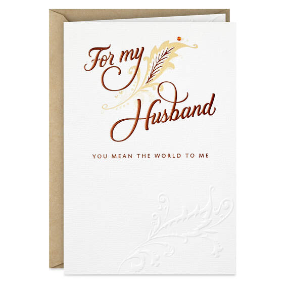 So Happy to Be Your Wife Father's Day Card for Husband, , large image number 1