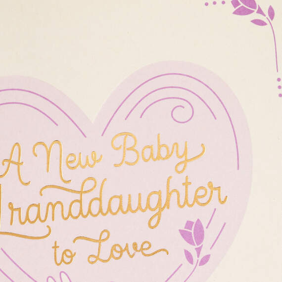 Darling Girl New Baby Card for Granddaughter, , large image number 4