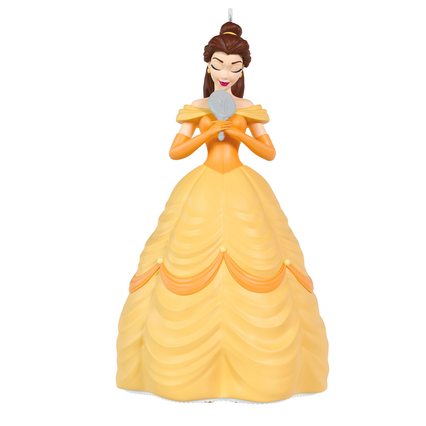Disney Beauty and the Beast 35th Anniversary Belle With the Enchanted Mirror Ornament