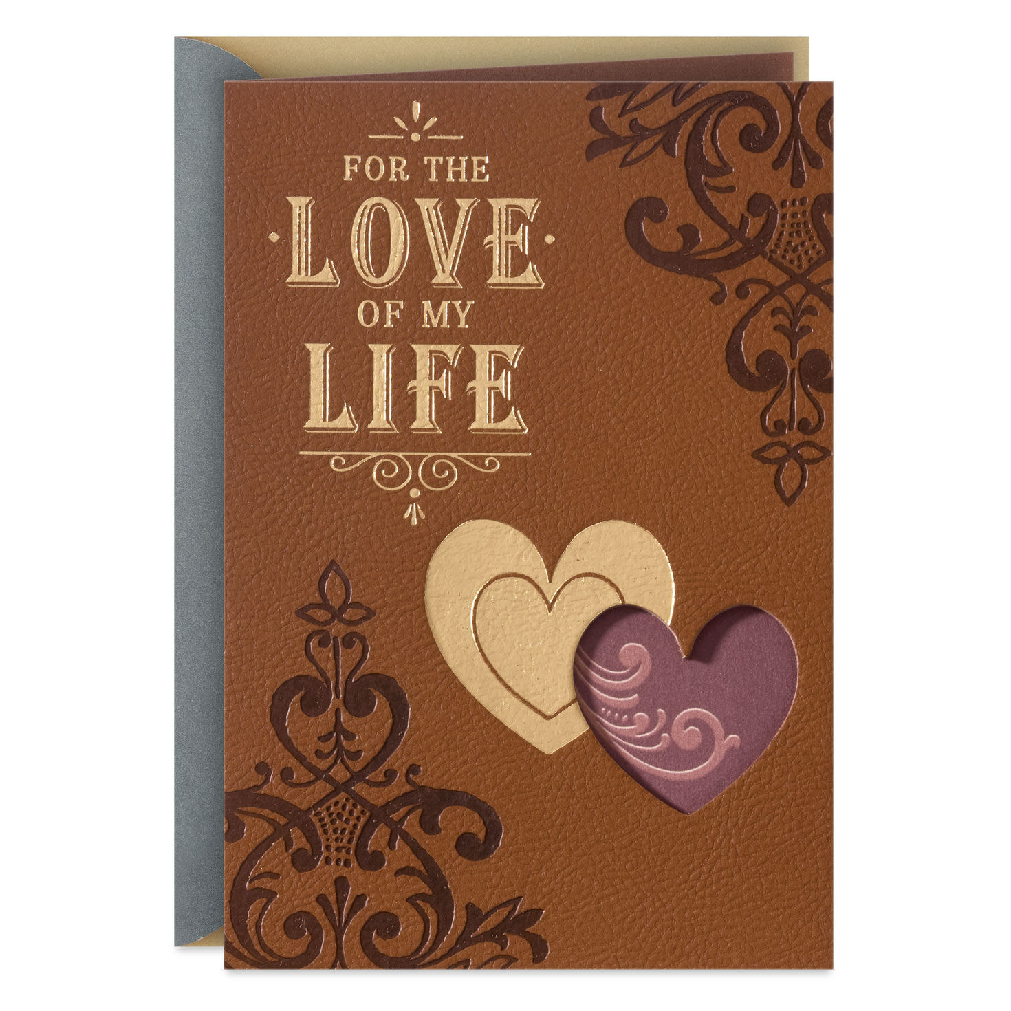 Our Love Is Once in a Lifetime Romantic Birthday Card