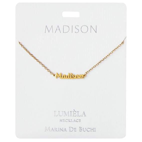 Maddy Script Name Necklace, 20