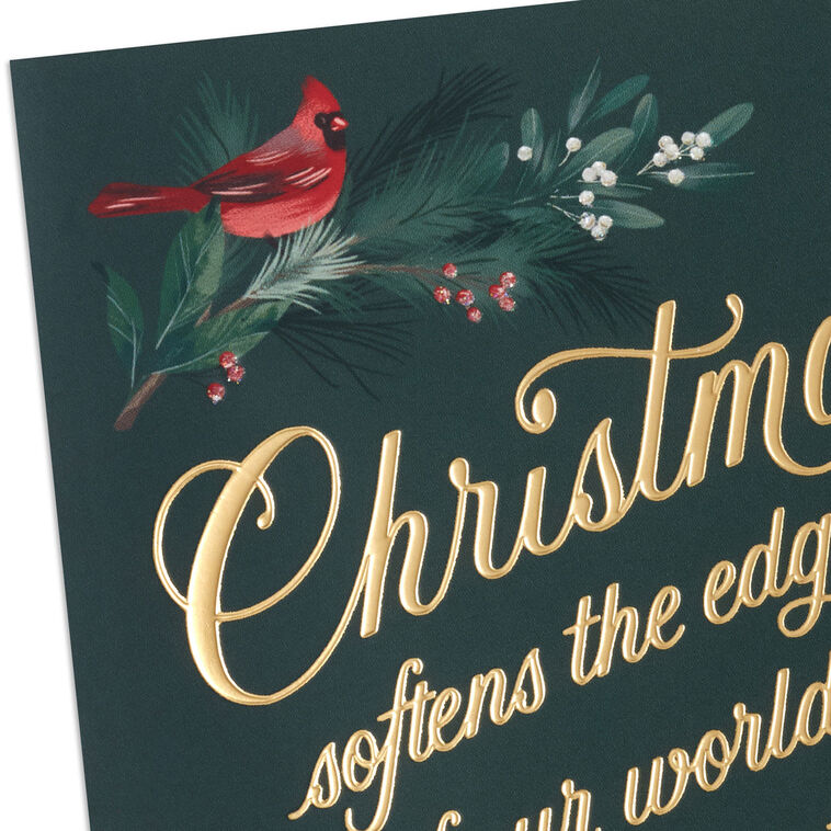 Celebrate the season with this bulk pack of colorful boxed Christmas cards by Hallmark featuring a village scene Cover Detail image number 5