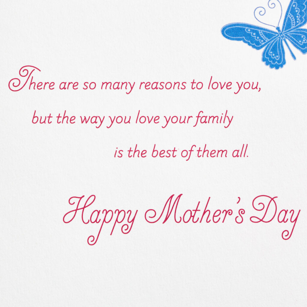 Many Reasons To Love You Mother S Day Card For Daughter In Law