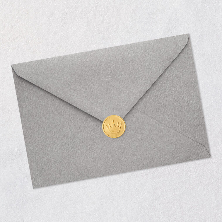 World's Greatest Boss Button Funny Boss's Day Card From All Envelope Back with Seal image number 9