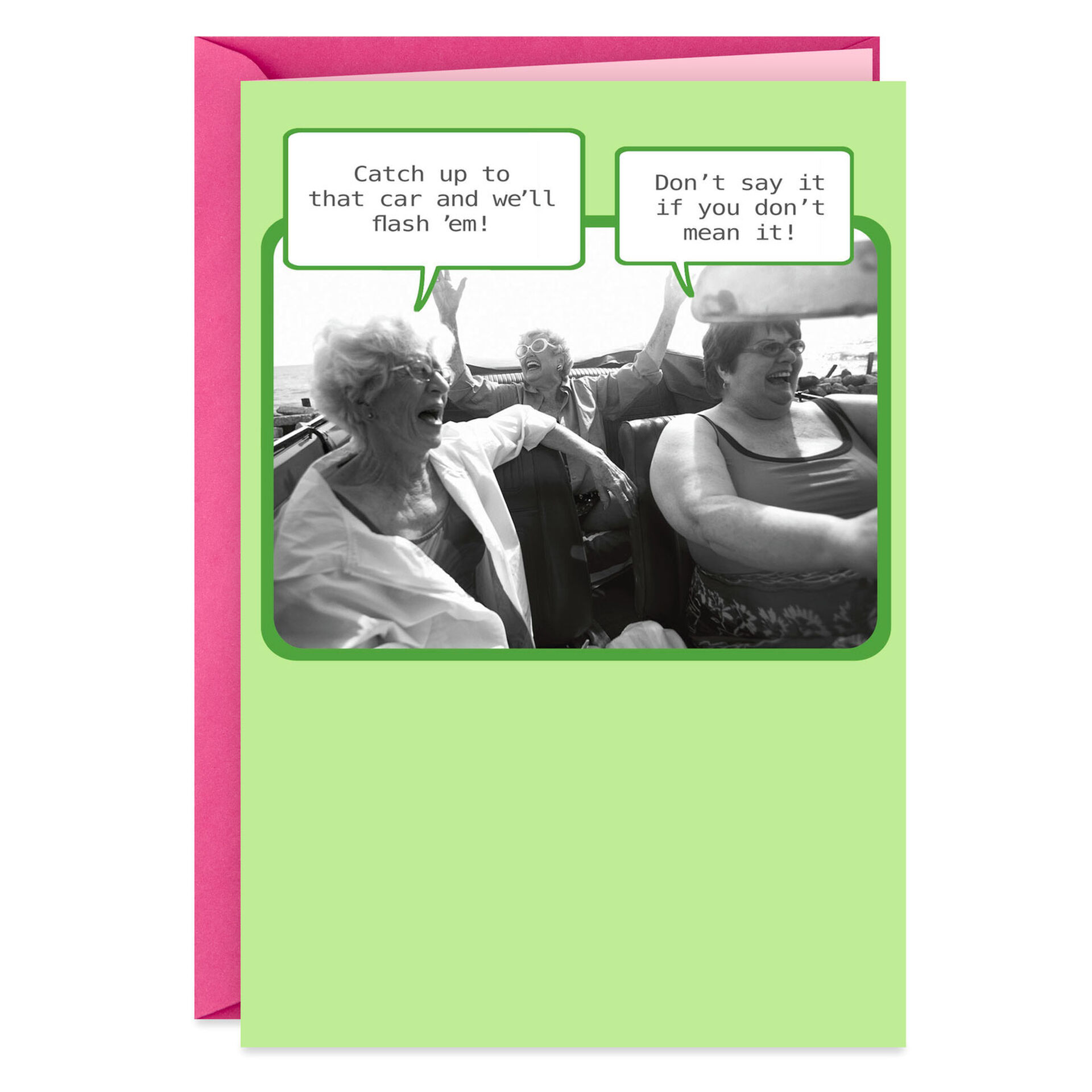 Daring Old Ladies Funny Birthday Card - Greeting Cards - Hallmark