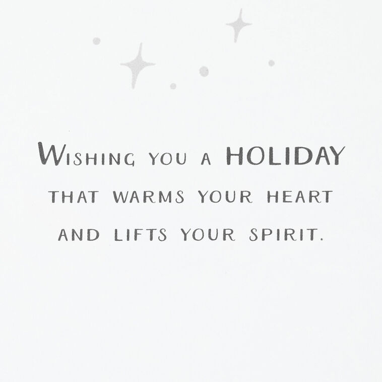 Dove in Pine Wreath Boxed Christmas Cards Sentiment image number 4