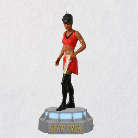Star Trek™ Mirror, Mirror Collection Lieutenant Nyota Uhura Ornament With Light and Sound, , large