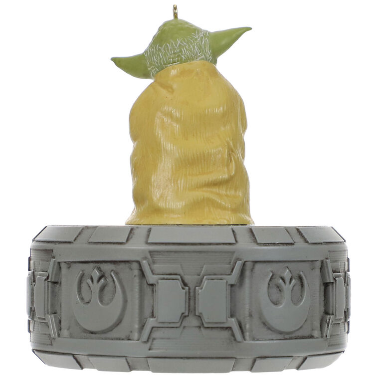Star Wars Yoda Personalized Ornament back image number 5