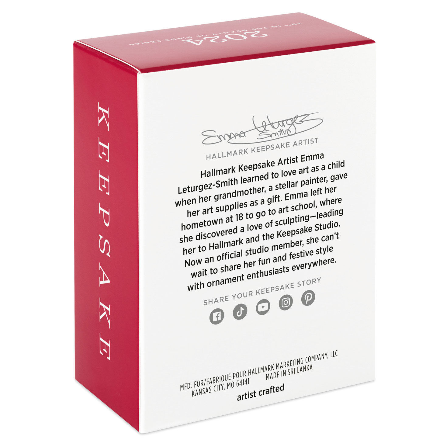 The Beauty of Birds Violet-Green Swallow Ornament, , large image number 6