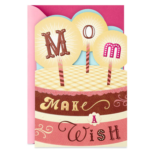 Make a Wish Birthday Card for Mom, 
