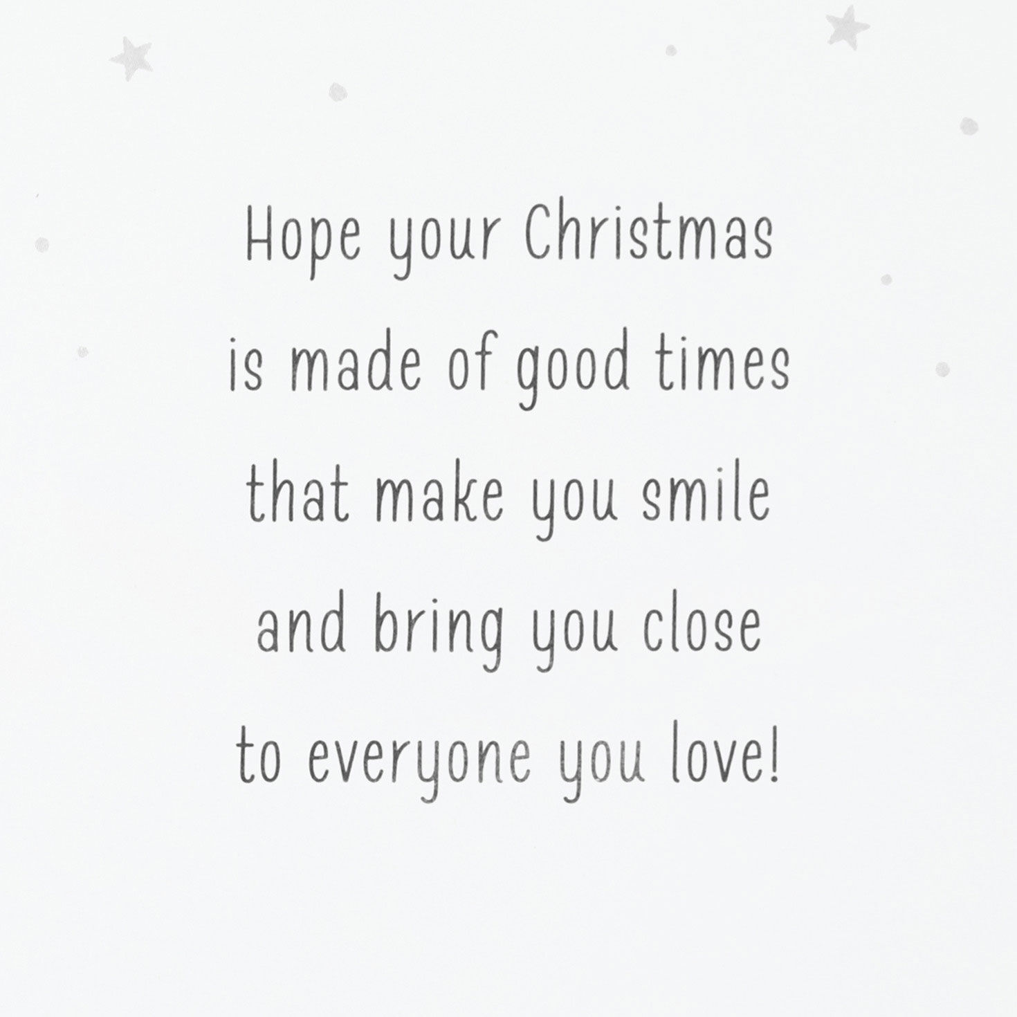 Snow Angel Tree Boxed Christmas Cards Pack Sentiment image number 4
