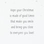 Snow Angel Tree Boxed Christmas Cards Pack Sentiment image number 4