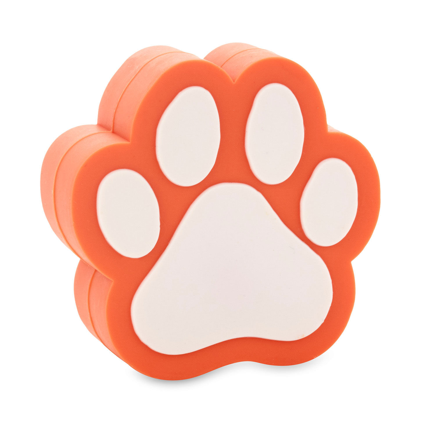 Charmers Paw Print Silicone Charm, 1.8" H