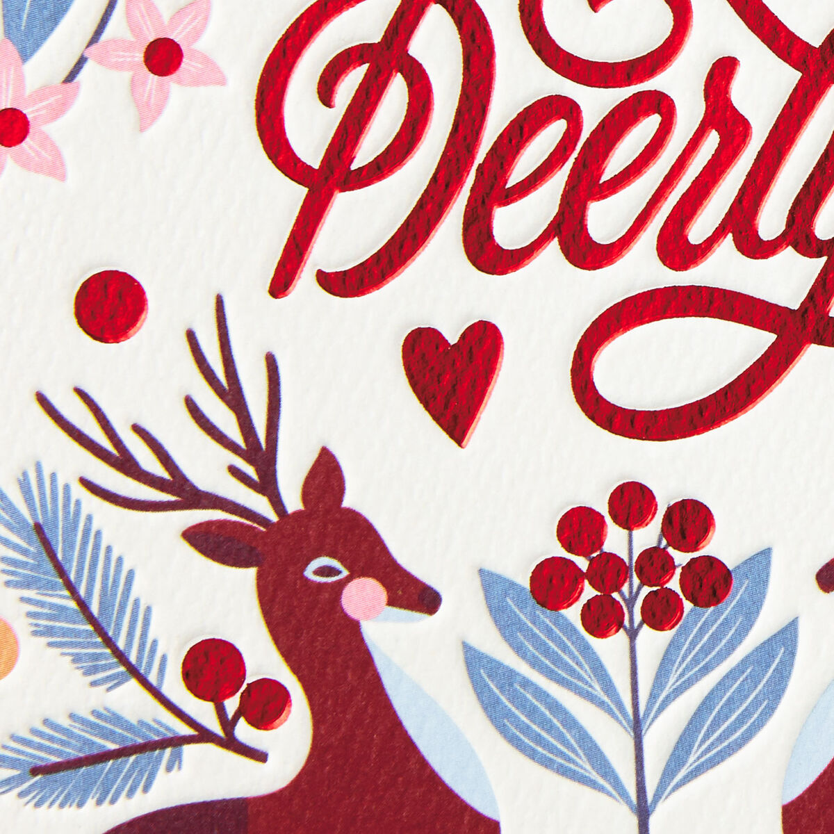 Love You Deerly Christmas Card - Greeting Cards - Hallmark