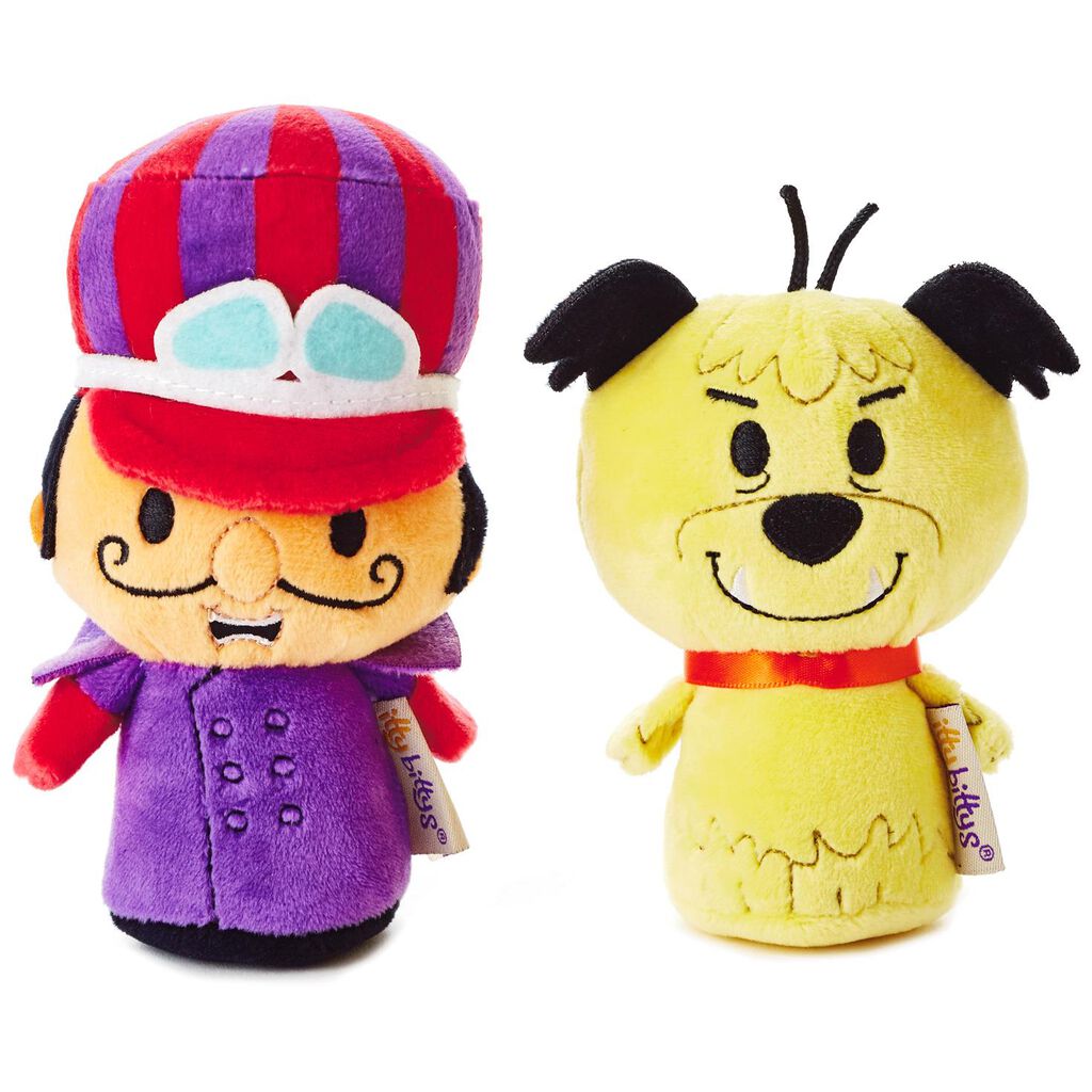 itty bittys® Wacky Races Dastardly and Muttley Stuffed Animals, Set of