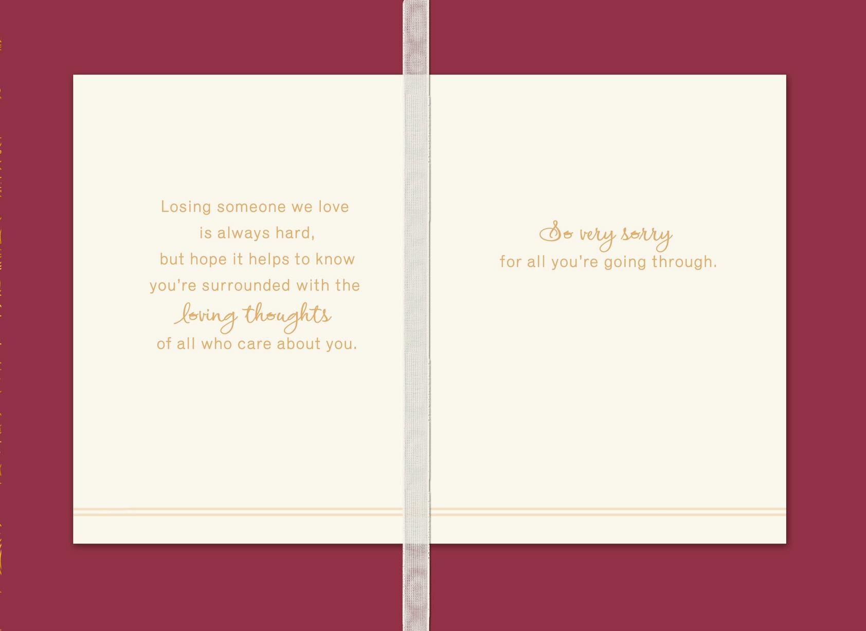 Love of a Parent Sympathy Card
