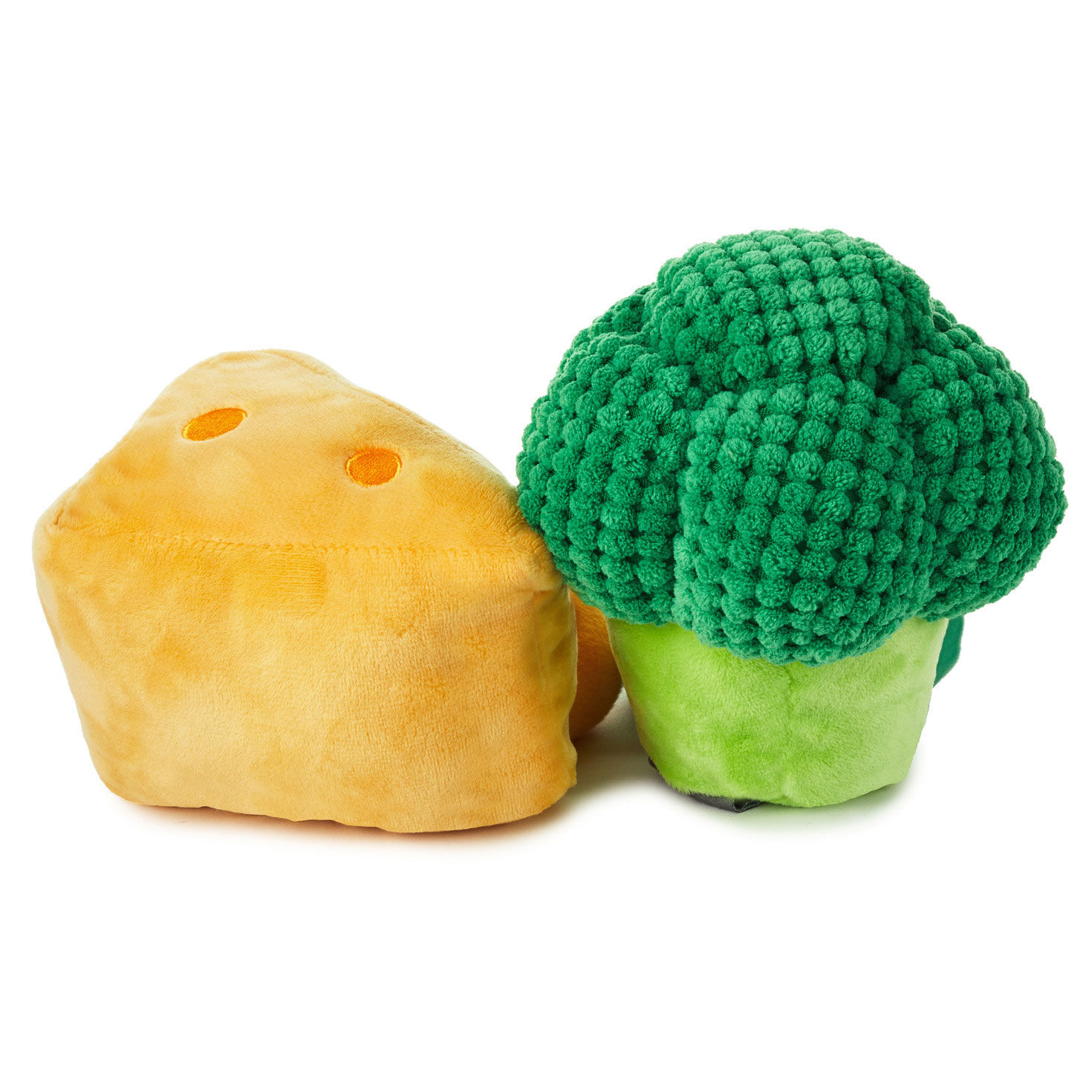 Better Together Broccoli and Cheese Magnetic Plush 5.75 Classic Stuffed Animals Hallmark