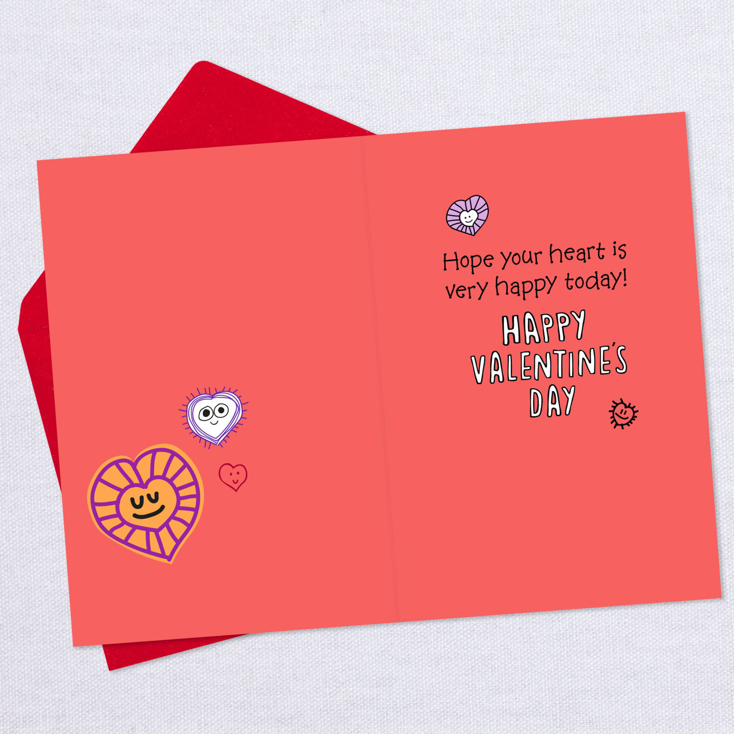 You Make Hearts Happy Valentine's Day Card, , large image number 3