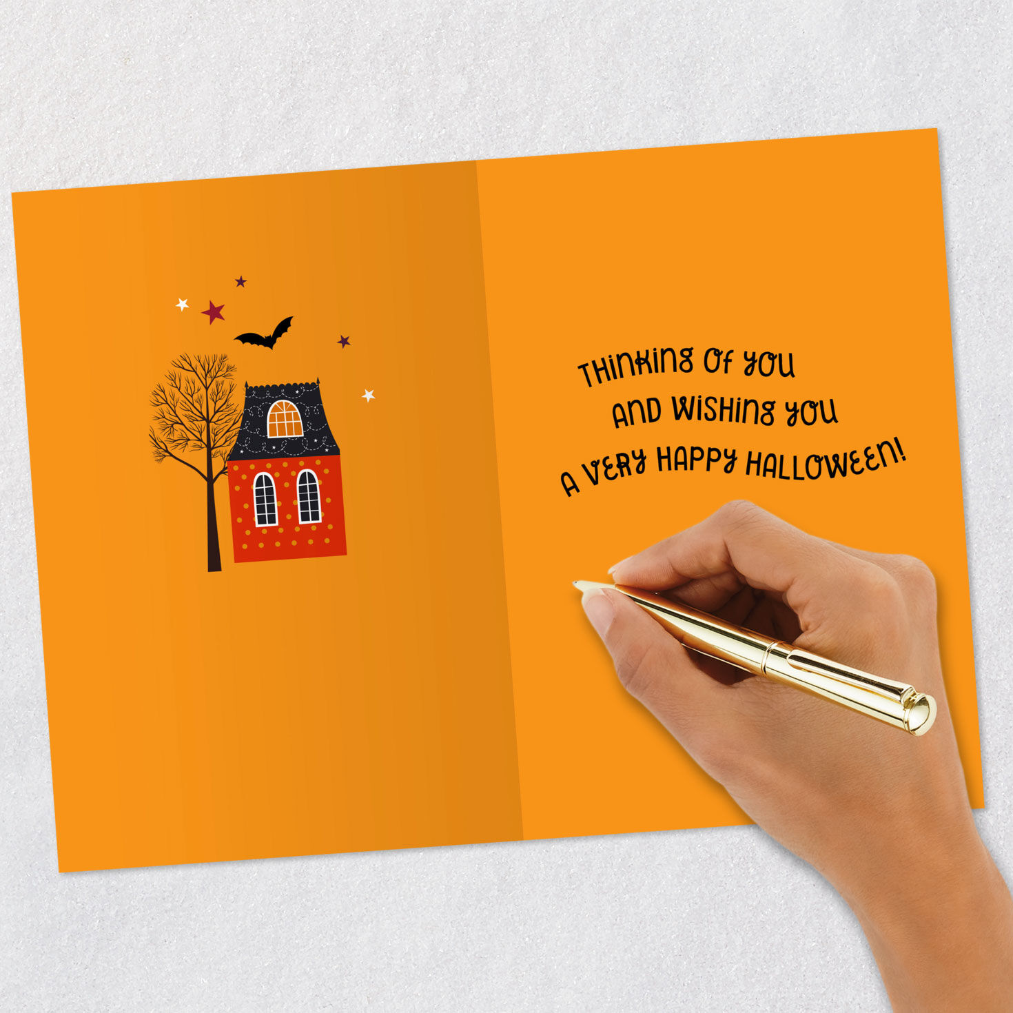 Witching You Weren't So Far Away Across the Miles Halloween Card, , large image number 6