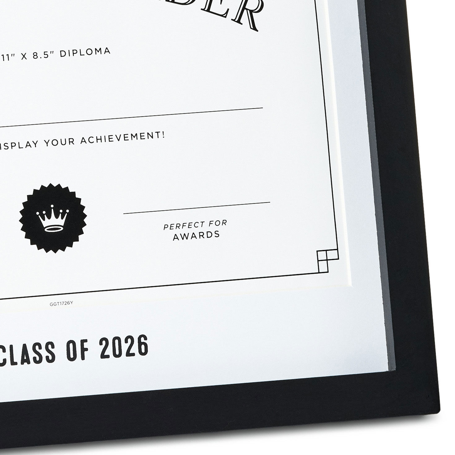 Class of 2026 Graduation Tassel and Diploma Frame upclose view image number 4